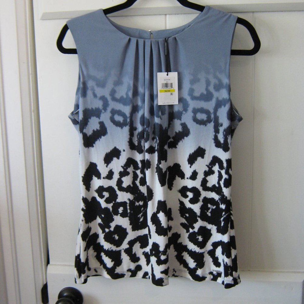 NWT Calvin Klein Sleeveless Blouse
